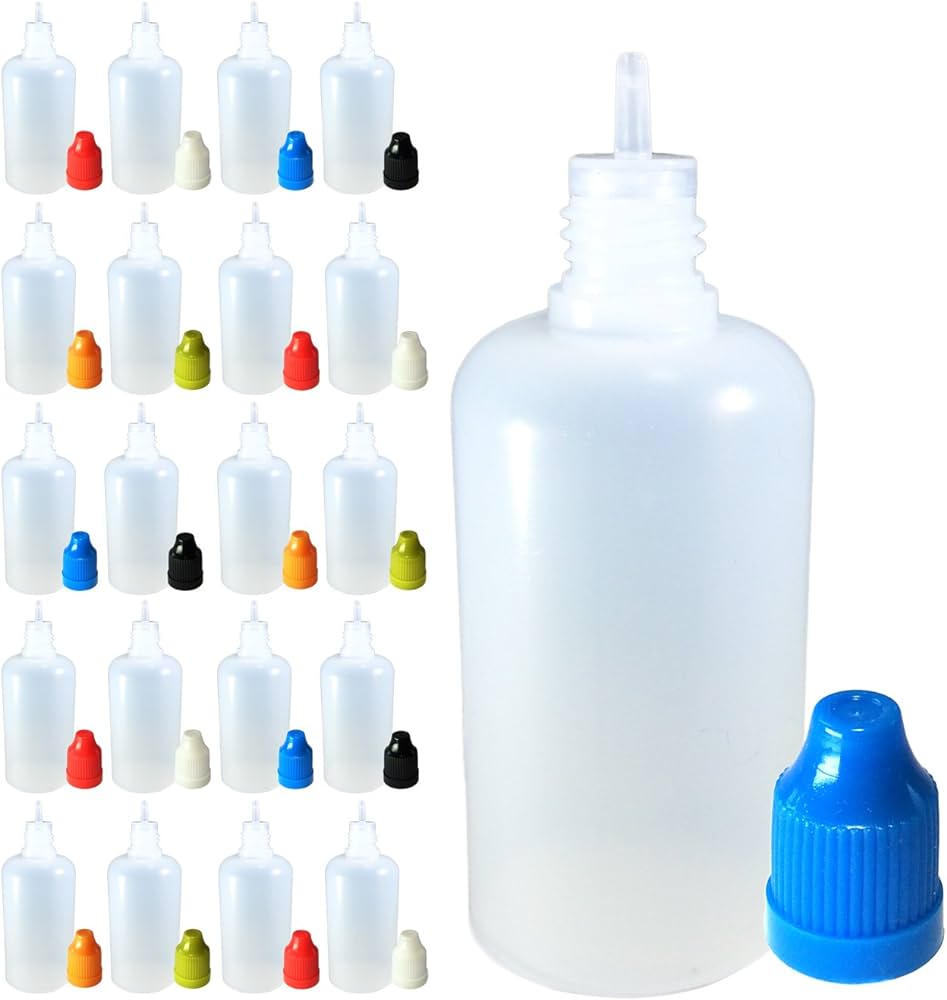 Case of 1000 bottles LDPE (50ML)