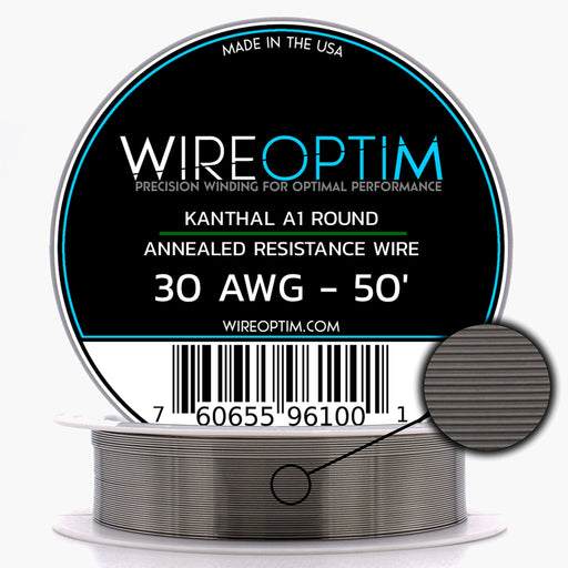 Kanthal A1 Round Wire - 30AWG