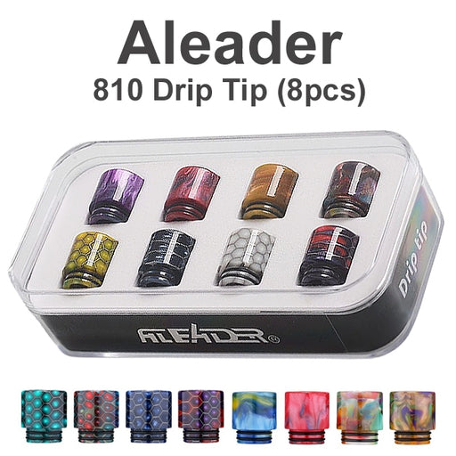 Aleader DripTip Box 810 size (8pcs)
