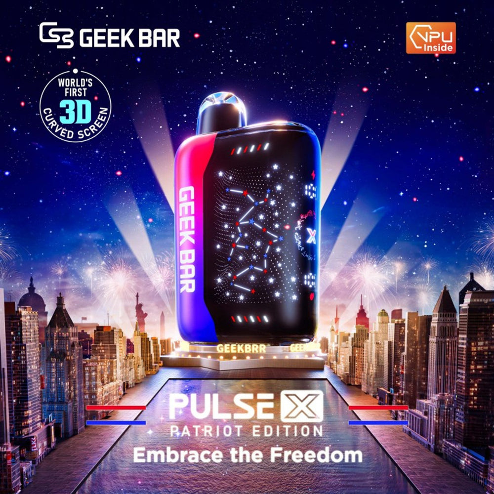 Geek Bar Pulse X Patriot Edition