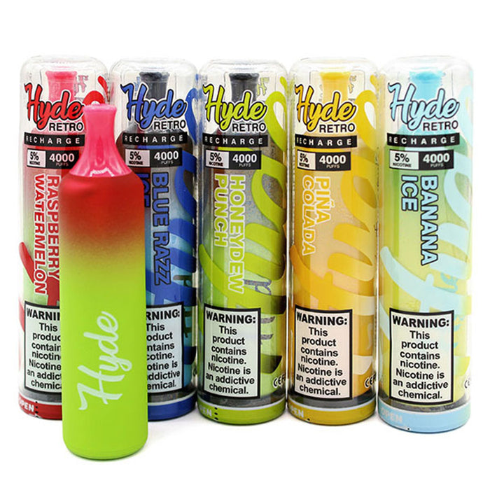 Hyde Retro Recharge Disposable 4000 Puffs
