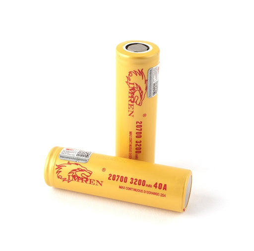Imren 20700 battery (3200mah/ 40a) (Gold) 2pc