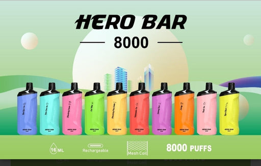 Hero Bar 8000 Puff