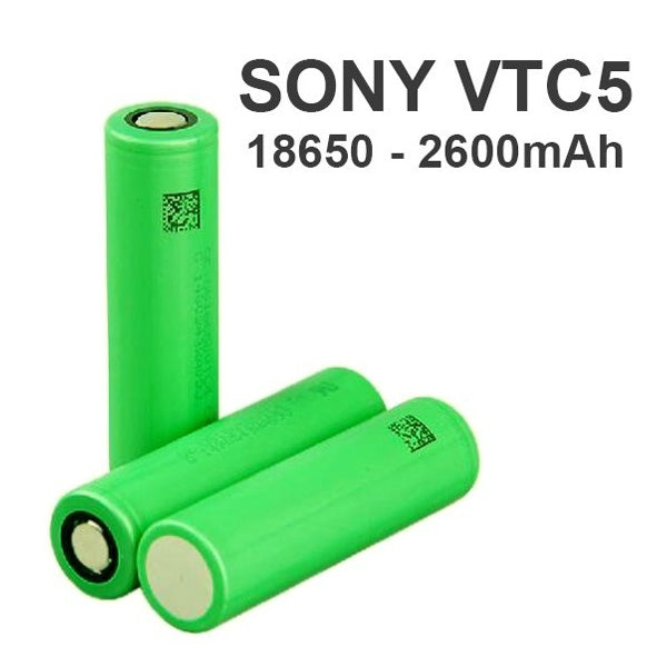 Sony VTC5 18650 2600mAh 30A 2pk