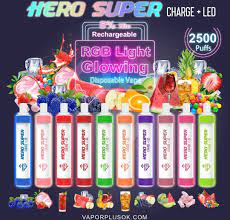 Hero 2500 Recharge + LED(Disposable)