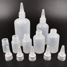 Wholesale LDPE Black Plastic Bottles (100 Count)
