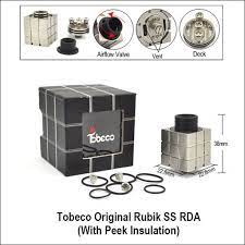 Tobeco Rubik RDA Stainless Steel