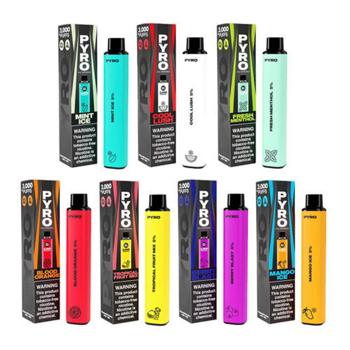 PYRO 3000 Puffs Disposable