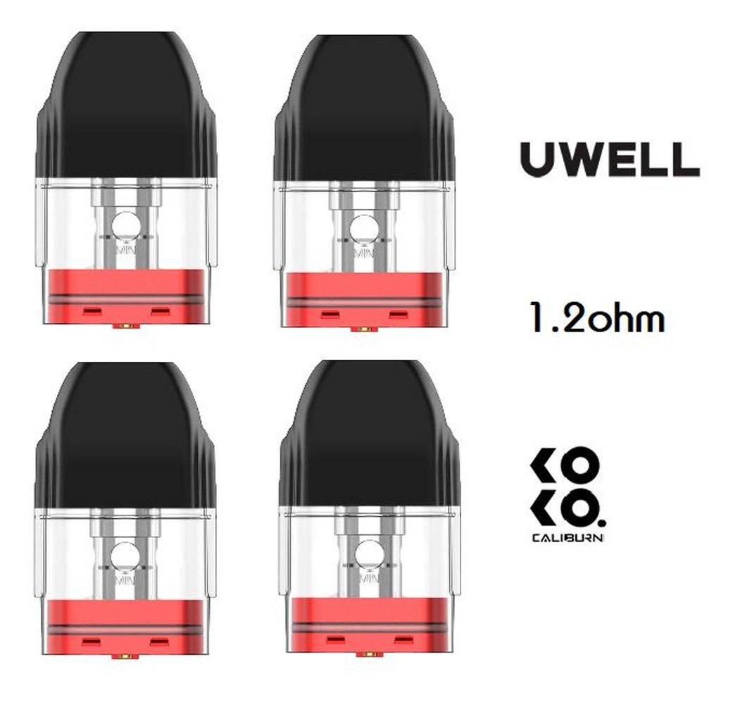 Uwell Caliburn KOKO Pod 1.2ohm 4pk