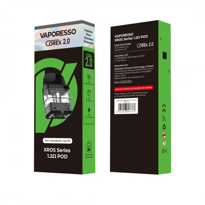 Vaporesso XROS Corex 2.0 Mesh Pods 4pk